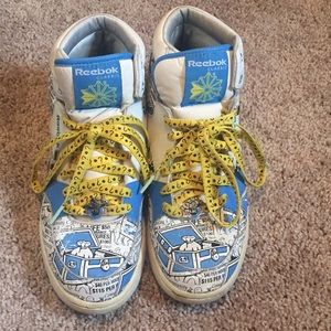 Reebok Monopoly High Tops